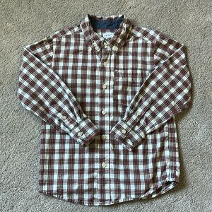Boys Holiday Plaid Dress Shirt